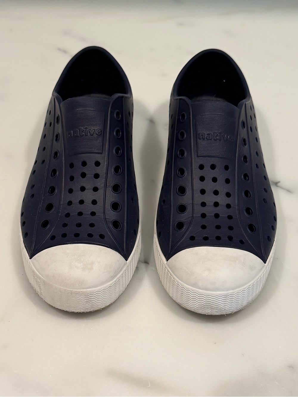 Native Navy Blue Jefferson
Slip On Boys Shoes